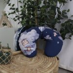 Feeding Pillow Cover Blue Bear Planes And Air Balloons