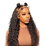 Water Wave Wig 20 Peruvian Long Hair With 13X4 HD Lace