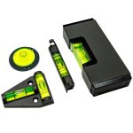 Level Kit 4PC Line round t-type mini Level With Storage Case