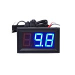 50 110C LED Temperature Meter Detector Sensor Probe 12V Digital Thermometer Monitor Tester Blue