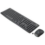 Logitech MK295 Silent Wireless Keyboard And Mouse Set - Graphite