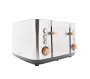 Boden Stark Anson Collection 4 Slice Ss Toaster - Silver