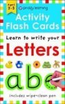 Activity Flash Cards Letters Paperback