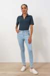 Mid Rise Skinny - 16 Light Wash