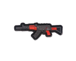 AK74 Kalashnikov Weapon Pvc Patch