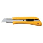 18MM HD Slide Lock Utility Knife + 10 Excel Black Blades Ctr BN-AL-BB-10BB