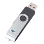1GB Black USB 2.0 Flash Memory Stick Jump Drive Fold Pen 2.17 X 0.71 X