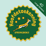 Sports Teams - Springbok Principal's Labels - Afrikaans