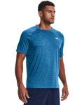 Men's Ua Tech 2.0 Short Sleeve - Cruise Blue Md