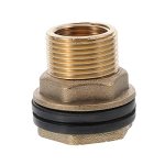 Bestoyard Industrial Strength Water Tank Fitting 3 4 Bulkhead Connector Gasket For Garden Hoses
