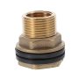 Bestoyard Industrial Strength Water Tank Fitting 3/4 Bulkhead Connector Gasket For Garden Hoses