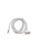 J1028 Ipod PLUG To 3.5 St Mle White 1.5M