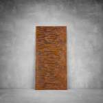 Laser Cut Screen - Design 129 - 2000 X 1000 X 20 Rust Coat Outdoor