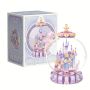 Fairy Tale Crystal Ball Castle Blocks - Pink & Purple Puzzle Toy