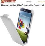 Promate ALMA-S4 -classy Leather Flip