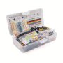 Complete Arduino Starter Kit With 830-POINT Breadboard Components For Beginners Including Power Supply Buzzers Buttons Resistor Pack Leds And Wire Jumpers Durable Storage Box Included