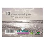 C6 Envelopes Silver 10S