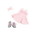 Our Generation Outfit Confetti Print Dress – Pink & Colourful