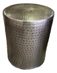 Four Corners Metal Decorative Stool