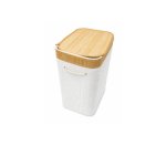 Laundry Storage Plush Rect. Textured White