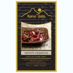 Ostrich Carpaccio
