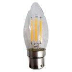 Bright Star Candle LED Light Bulb 4.5W B22 2700K