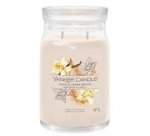 Yankee Candle Signature Collection Large Vanilla Creme Brulee - New Jar Design 2 Wicks Retail Box No Warranty