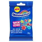 Manhattan Rock Stars Apple Berry And Bubble Gum Flavoured Gums 50GR