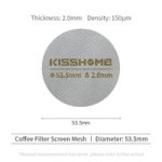 Coffee Accessories Puck Screen Reusable Heat Resistant 53.5MM 2.0MM