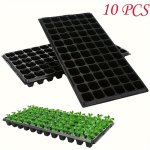 10PCS Pet Nursery Hole Plate 72 Holes 128 Holes 200 Holes Grow Pots Gardening Plant Growing Pots Breathable Felt Plant Growing