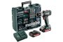 Drill Set Cordless Impact 18V Metabo Sb 18 2 Batteries Li-ion 2AH