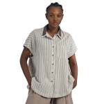 Double Collar Striped Shirt - Stone Free