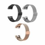 Fitbit Killer Deals S steel Milanese Strap For Charge 2 S m - X3 Combo - Best Bargains Online