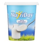 Danone Nutriday Low Fat Smooth Plain Yoghurt 1KG