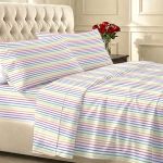 California Design Den Soft Queen Size 100% Cotton Sheet Sets 400 Tc Good Housekeeping Award Winner Smooth Sateen Finish With Dee