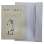 Paper Gift Card And Envelope Best Dad By Par Yellow