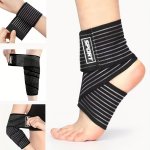 1PC 85CM 33.46INCH High Elastic Fitness Knee & Calf Wrapping Band Wrist & Foot Support Band