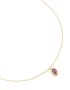 Goldair Gold Plated Brass Amethyst Cubic Zirconia February Birthstone Necklace