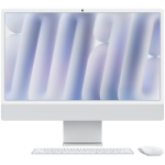Apple 24-INCH Imac With Retina 4.5K Display: M4 Chip With 10CORE Cpu And 10CORE Gpu 16GB 256GB SSD - Silver Model A3137