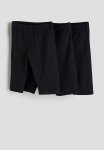3-PACK Jersey Cycling Shorts - Black