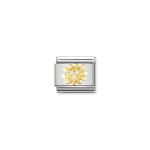 Composable Classic Link White Sun With Stones