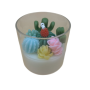 Colorful Succulent Candle Cute Cactus Scented Decor