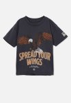 Cotton On Stevie Short Sleeve Embellished Tee-vintage Navy Eagle Wild And Free