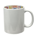 11OZ White Ceramic X-mas Mug - Sublimation Express