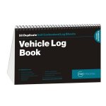 Rbe: Spiral Bound Duplicate Books Vehicle Log Book - 50 Sets - A5