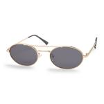 Black MINI Metal Round Sunglasses