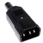 Iec kettle Cq Male Inline - Male Cq