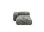 Sofa Daybed L Flokati Grey