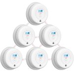 X-sense Smoke And Carbon Monoxide Detector Combo Wireless Interconnected Combination Smoke And Carbon Monoxide Detector With Lcd