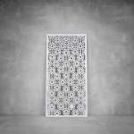 Laser Cut Screen - Design 131 - 1040 X 535 X 20 Matt White Indoor